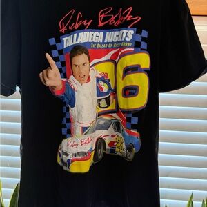 Talladega Nights Ricky Bobby Graphic Tee Men’s Large Will Ferrell